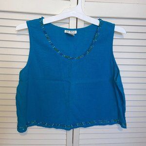 Vintage Beaded Tank